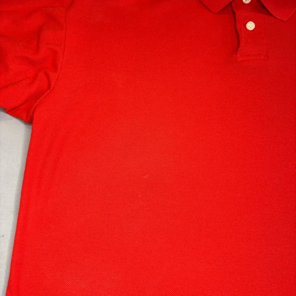Vintage Caldor Staff Employee Polo Shirt‎ Red Medium